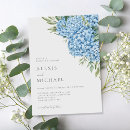 Search for hydrangea flowers wedding invitations Rustic