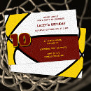 Search for basketball team birthday invitations Sports