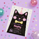 Search for lets pawty invitations Kitty cat party