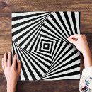Search for geometric puzzles Optical illusion