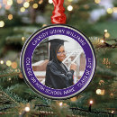 Search for high school graduation christmas tree decorations Class year and school