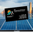 Search for solar panel business business cards Installation