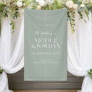Search for green wedding banners Welcome