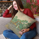 Search for famous paintings cushions Nature