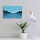 Search for serene landscape posters Blue