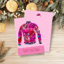 Search for ugly sweater christmas cards Whimsical