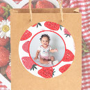 Search for strawberry photo stickers Watercolor