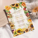 Search for sunflower border invitations Sunflowers