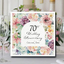 Search for 70th anniversary napkins Simple