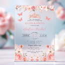 Search for floral spanish quince invitations Pretty blooms roses flowers
