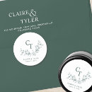 Search for botanical seals envelope seals Green