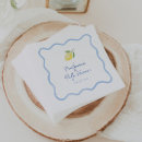 Search for blue lemon napkins Baby shower