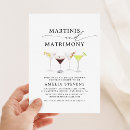 Search for martini bridal shower invitations Espresso