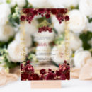 Search for burgundy quinceanera invitations Mis quince