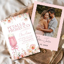 Search for petals and prosecco bridal shower invitations Bride to be