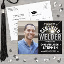 Search for funny graduation announcement cards Black and white