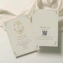 Search for baroque invitations Gold
