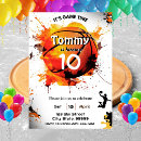 Search for basketball hoop invitations Grunge