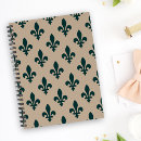 Search for fleur de lis notebooks Royal