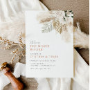 Search for winter rehearsal dinner invitations Greenery
