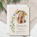 Search for girls graduation invitations announcements Watercolor
