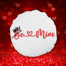 Search for happy valentines day throw cushions White