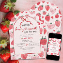 Search for pink strawberry invitations Farmers market