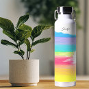 Search for rainbow water bottles Pretty