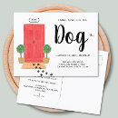 Search for canine invitations Dog