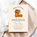 Search for she found her honey bridal shower invitations Modern