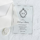 Search for rococo wedding invitations Ornate
