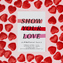 Search for valentines day seasonal invitations Typography