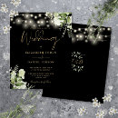 Search for black light wedding invitations Black and gold