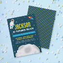 Search for universe birthday invitations Rocket ship birthday