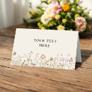 Search for elegant place cards Modern script text