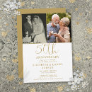 Search for surprise 50th wedding anniversary invitations Gold