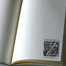 Search for letter z rubber stamps Floral