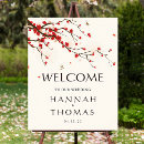 Search for cherry blossoms wedding signs Welcome
