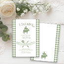 Search for i do bbq bridal shower invitations Gingham