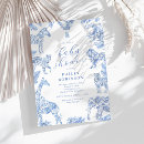 Search for blue giraffe invitations Blue and white