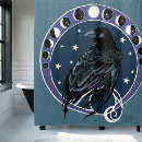 Search for moon stars shower curtains Black