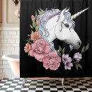 Search for unicorn shower curtains Floral