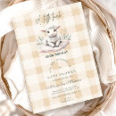 Search for little lamb invitations Farm animal