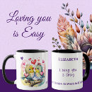 Search for cute love birds mugs White