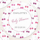 Search for cute cherries stickers Baby shower