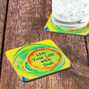 Search for pop art coasters Psychedelic