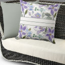 Search for purple floral cushions Feminine