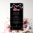 Search for hot pink menus Modern