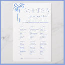 Search for whats in your purse bridal shower games Modern