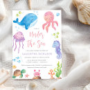 Search for sea baby girl shower invitations Nautical